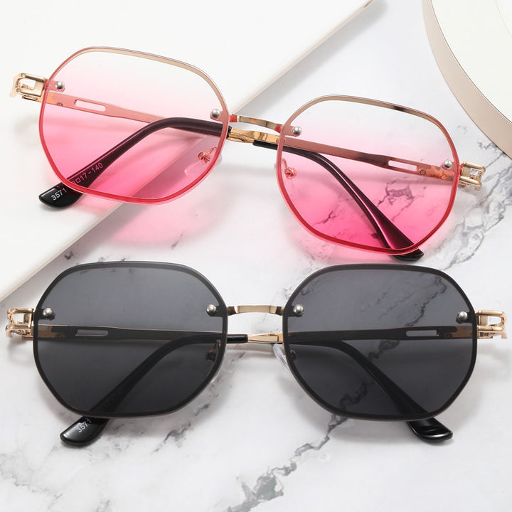 Women's designer sunglasses in modern octagonal design Bowlift