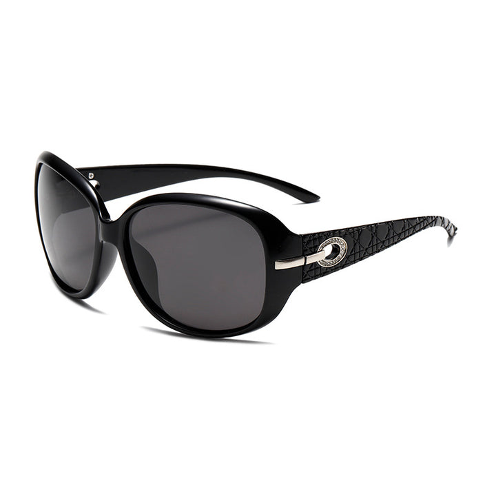 Women Elegant Oversized Sunglasses with Fashionable Pattern Bowlift