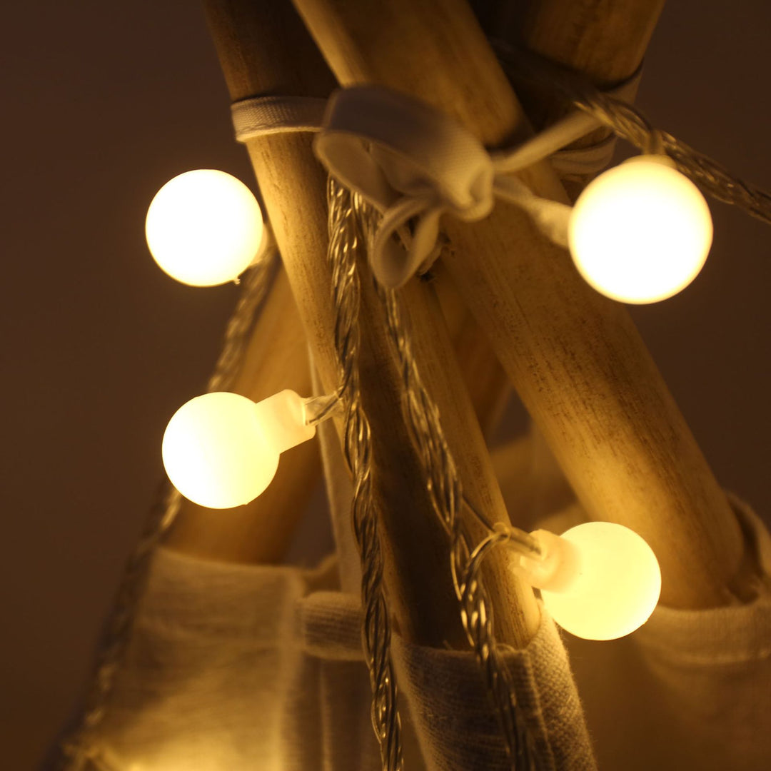Fairy lights with warm white LED light Bowlift