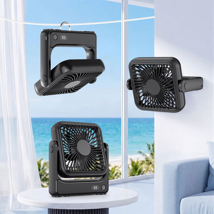 Unisex Portable Rechargeable Fan Bowlift