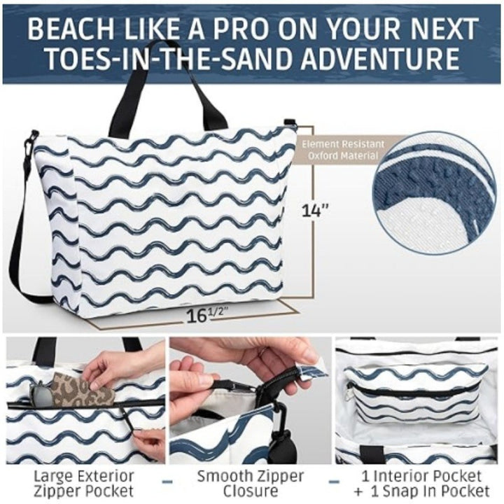 Trendy Sports Bag with Separate Cosmetic Pouch Bowlift