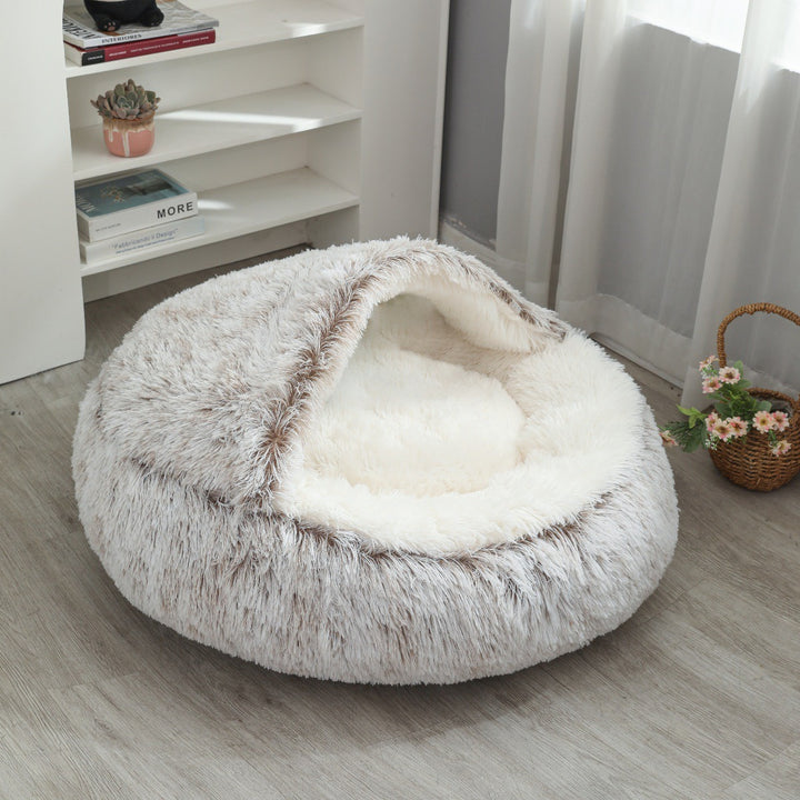 Women's cozy round pet bed Bowlift