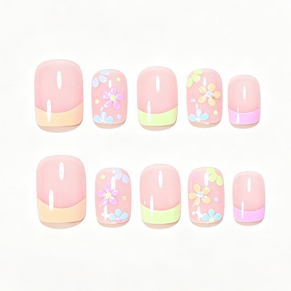Floral Nail Art Embellishment Kit Bowlift
