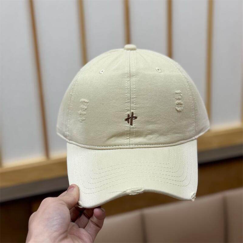 Women's Distressed Vintage Baseball Cap Bowlift