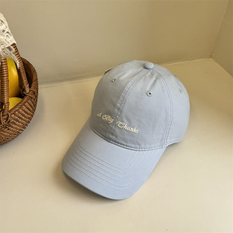 Women's Classic Embroidered Cotton Baseball Cap Bowlift