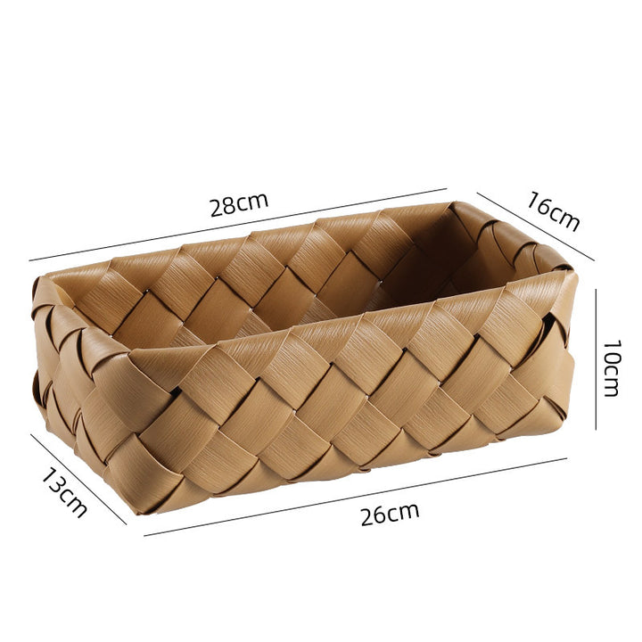 Handwoven Storage Tray Bowlift
