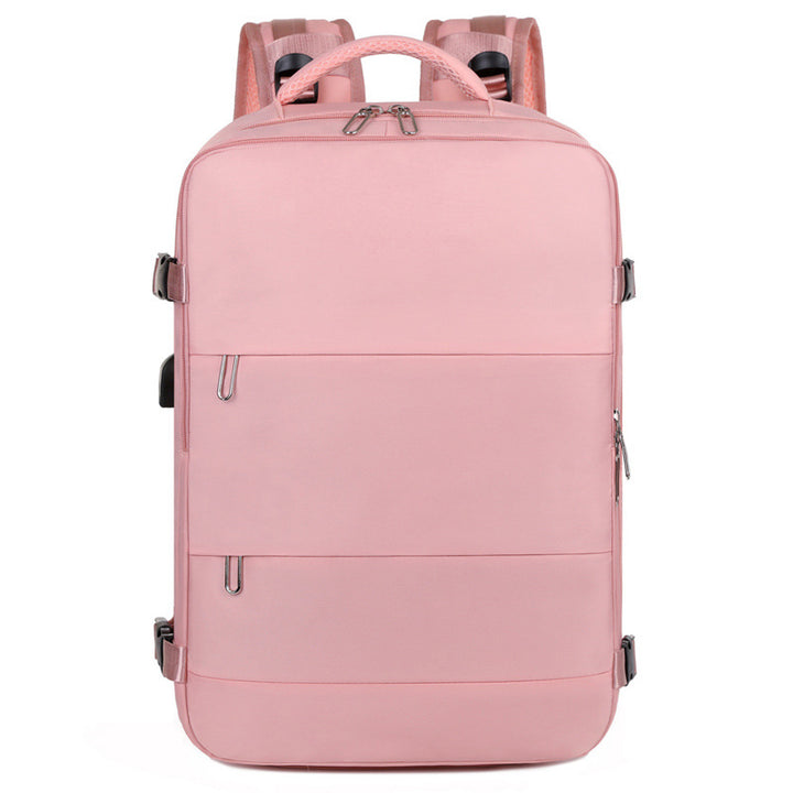 Sleek Multi-Functional Travel Backpack Bowlift