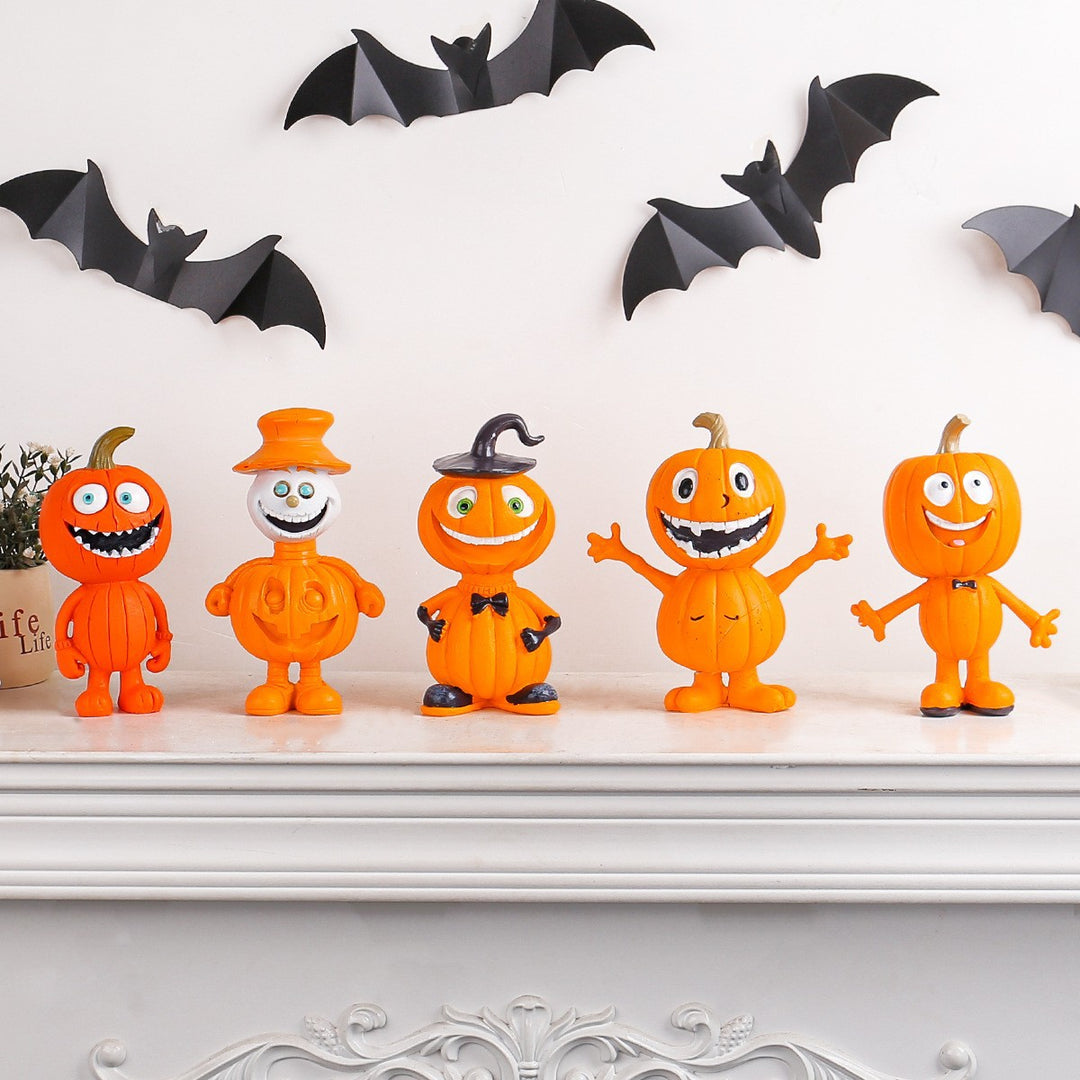 Funny Halloween Pumpkin Figure Bowlift