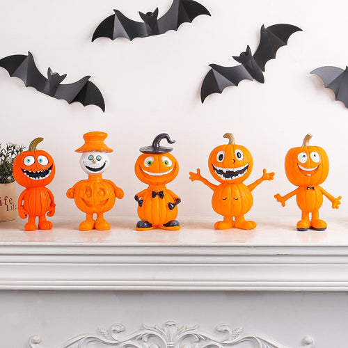 Funny Halloween Pumpkin Figure Bowlift