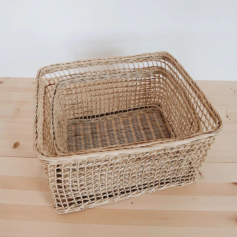Storage basket with woven design Bowlift