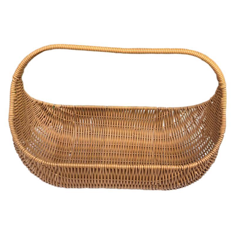 Women's oval basket for creative storage Bowlift