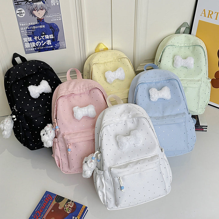 Backpack with Playful Design and Practical Storage Spaces Bowlift