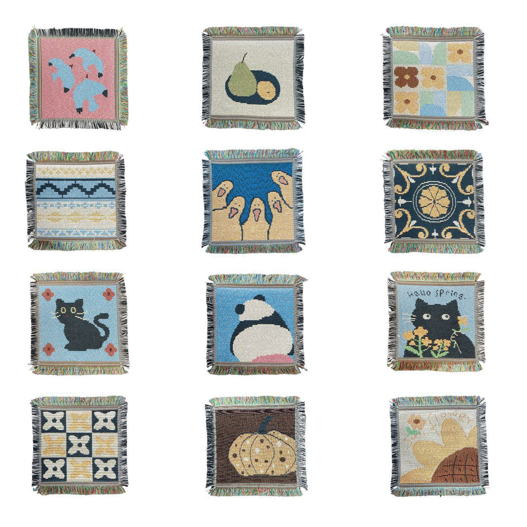 Decorative Tapestry Throw Blanket