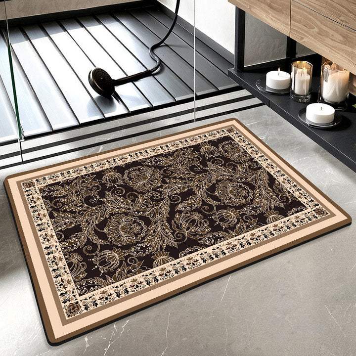 Decorative Motivational Bath Mat Bowlift