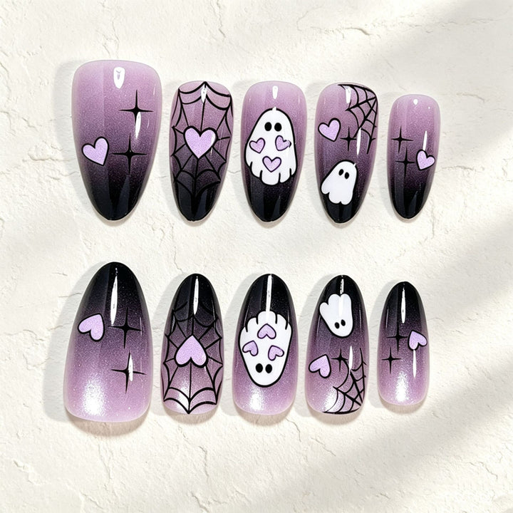 Halloween-Themed Nail Art Wraps Bowlift