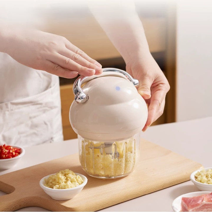 BowLift | Mini Powerful High Power Cordless Garlic Grinder