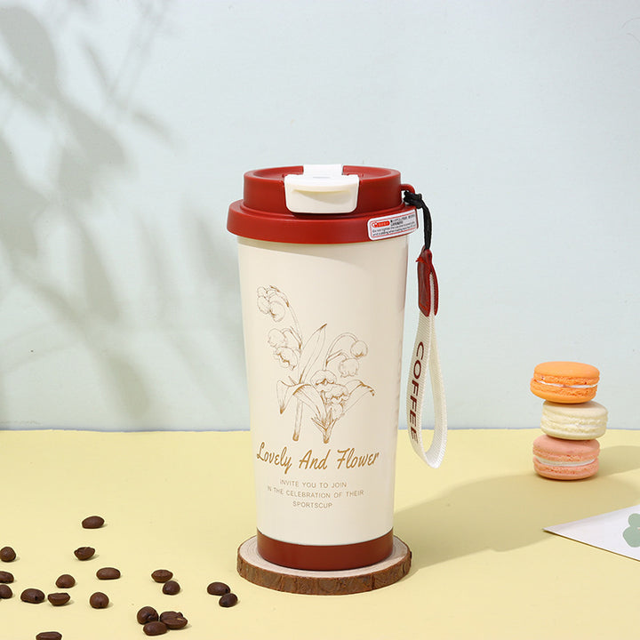 Ladies elegant and insulated to-go drinking cup Bowlift