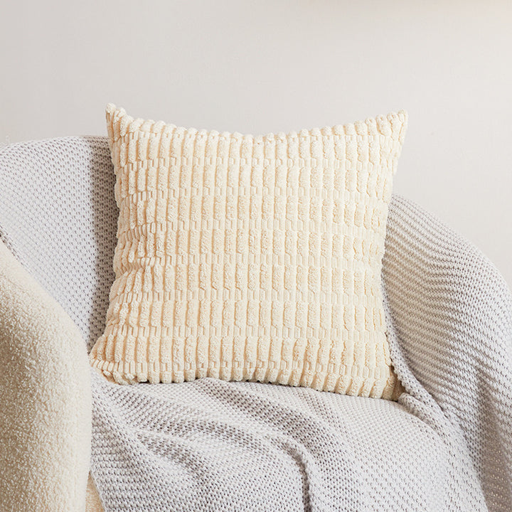 Textured Plush Accent Pillow