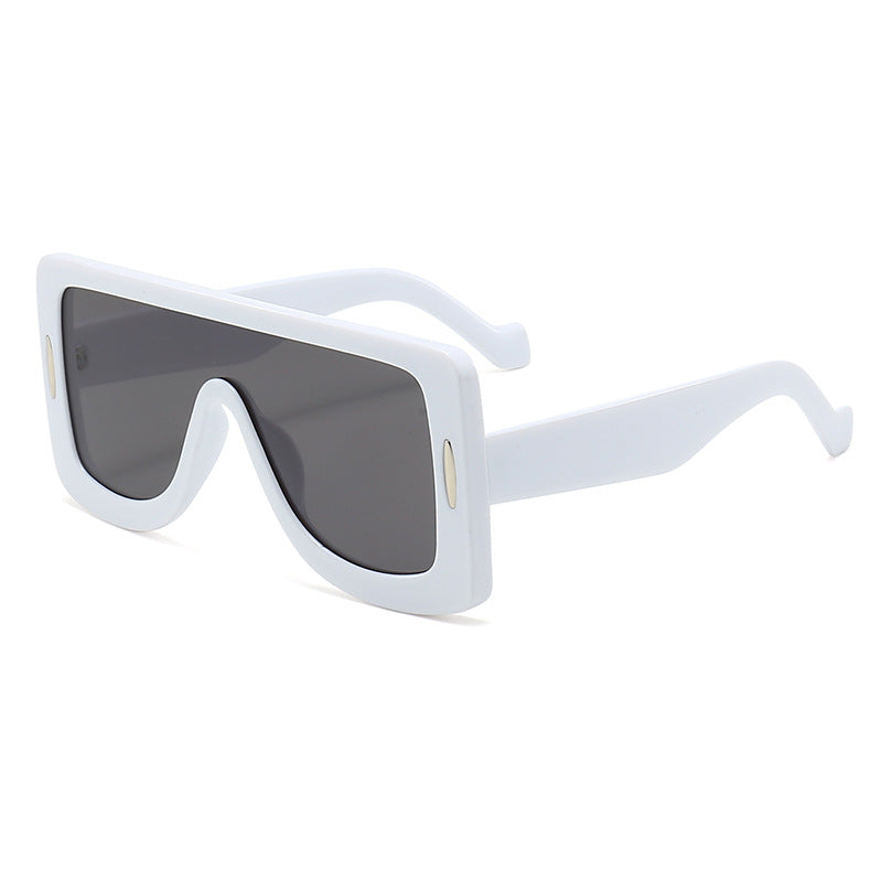Women's Oversized Sunglasses in Modern Bauhaus Style Bowlift