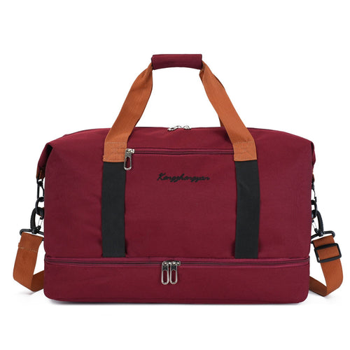 Versatile Multi-Compartment Travel Duffel Bag