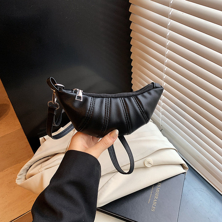 Textured Mini Crossbody Pouch Bowlift