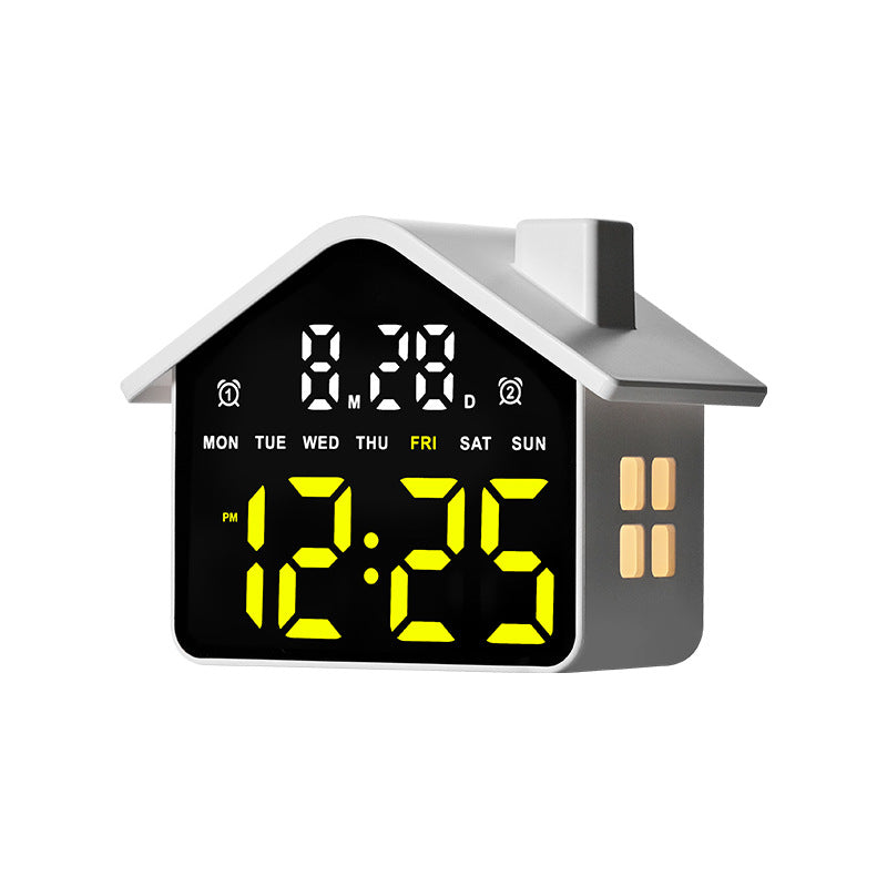 Digital Alarm Clock In Modern Home Design Bowlift