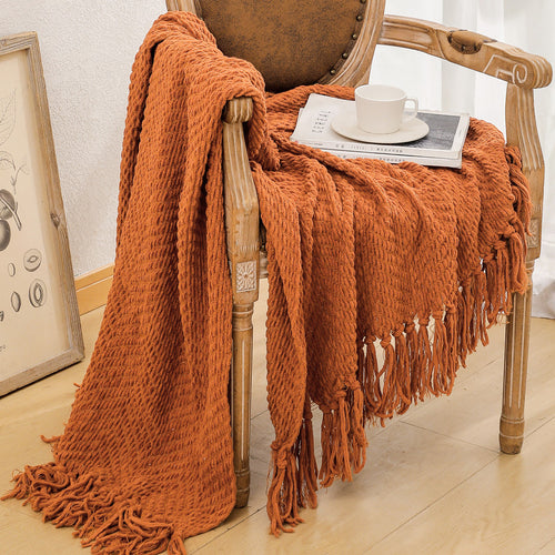 Cozy Knitted Blanket