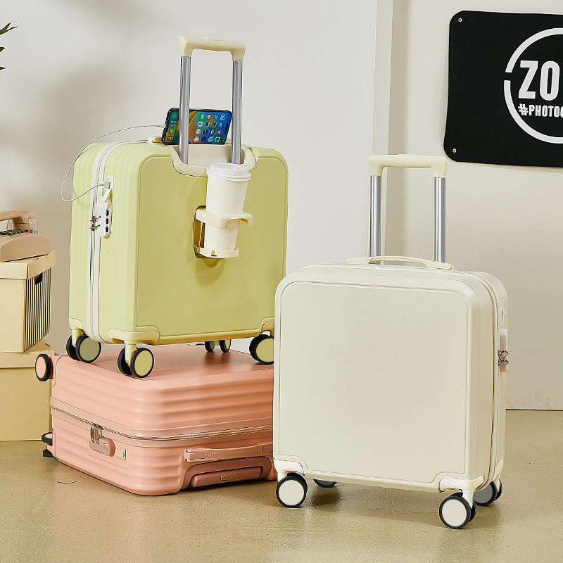 Compact Hard-Shell Rolling Suitcase Bowlift