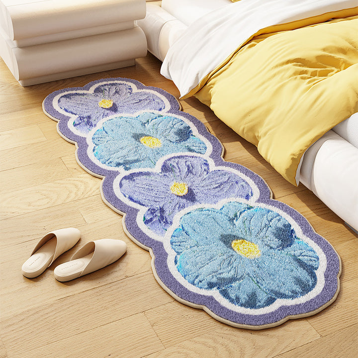 Decorative Floral Runner Rug