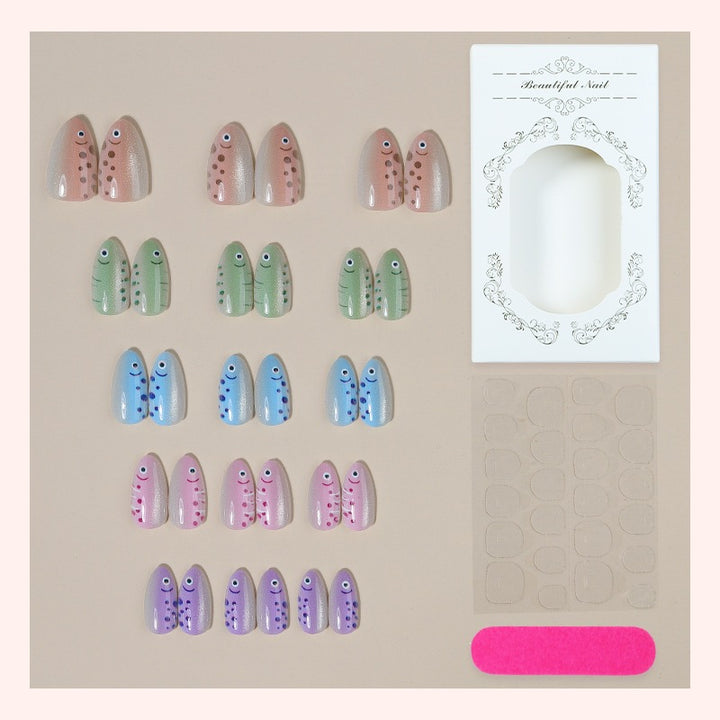 Creative nail art set with artistic patterns Bowlift