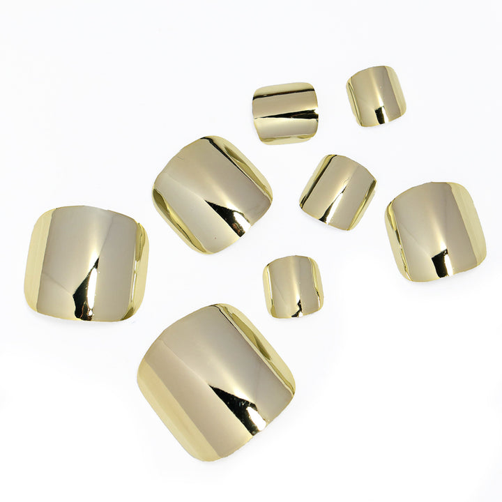 Premium Glossy Press-On Nail Kit Bowlift