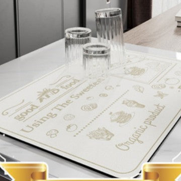Floral Pattern Kitchen Mat Bowlift