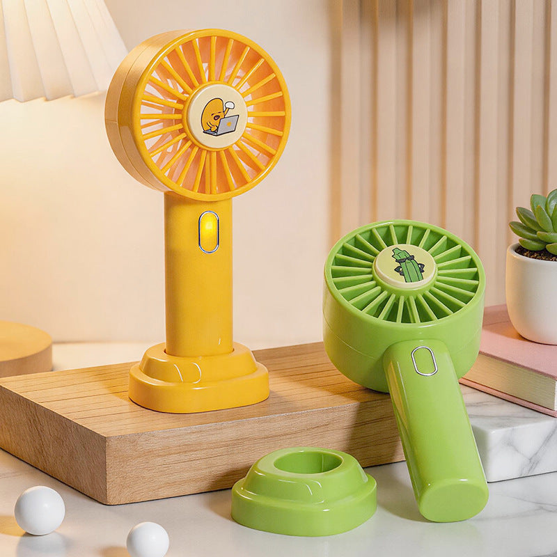 Women's Portable Mini Fan with Creative Design Bowlift
