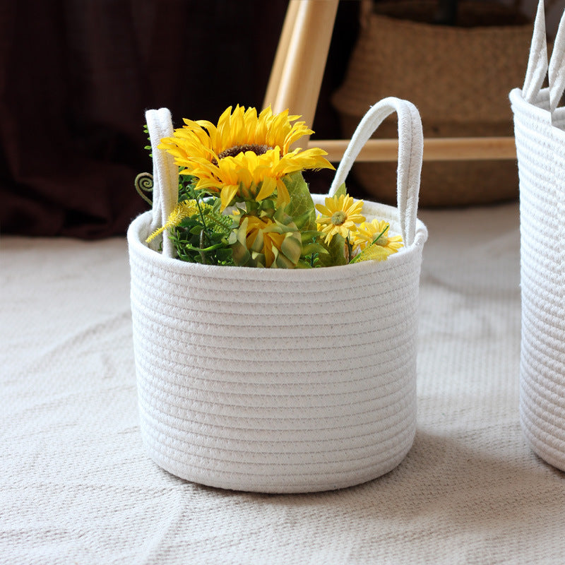 Stylish storage basket with handles Bowlift
