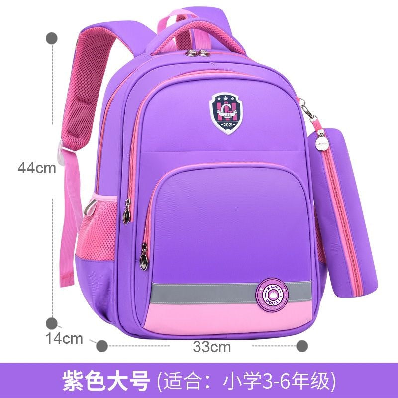 School backpack with ergonomic back support Bowlift