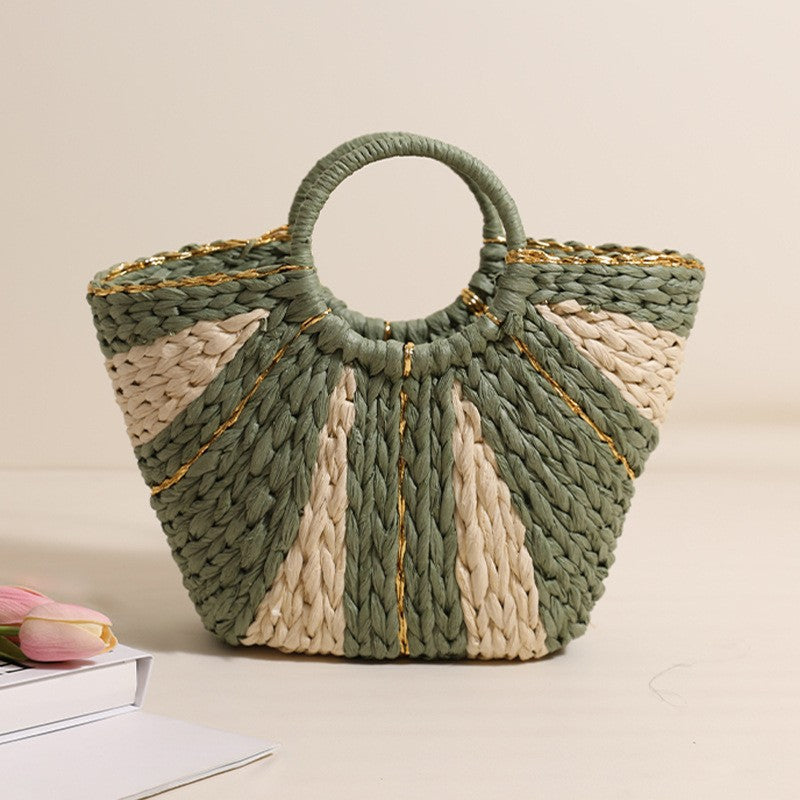 Handcrafted basket bag with innovative design Bowlift
