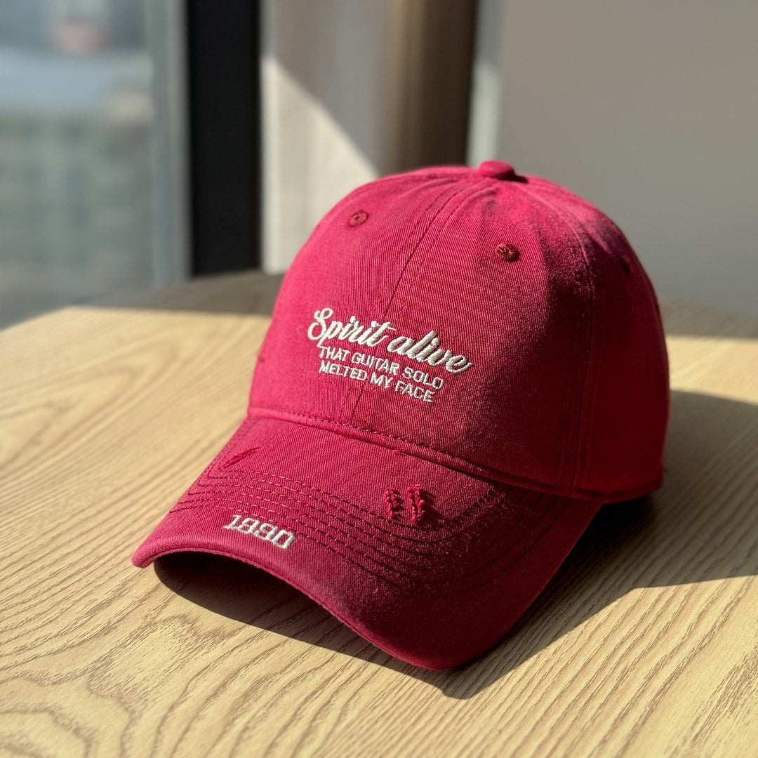 Men's Casual Distressed Cap Bowlift