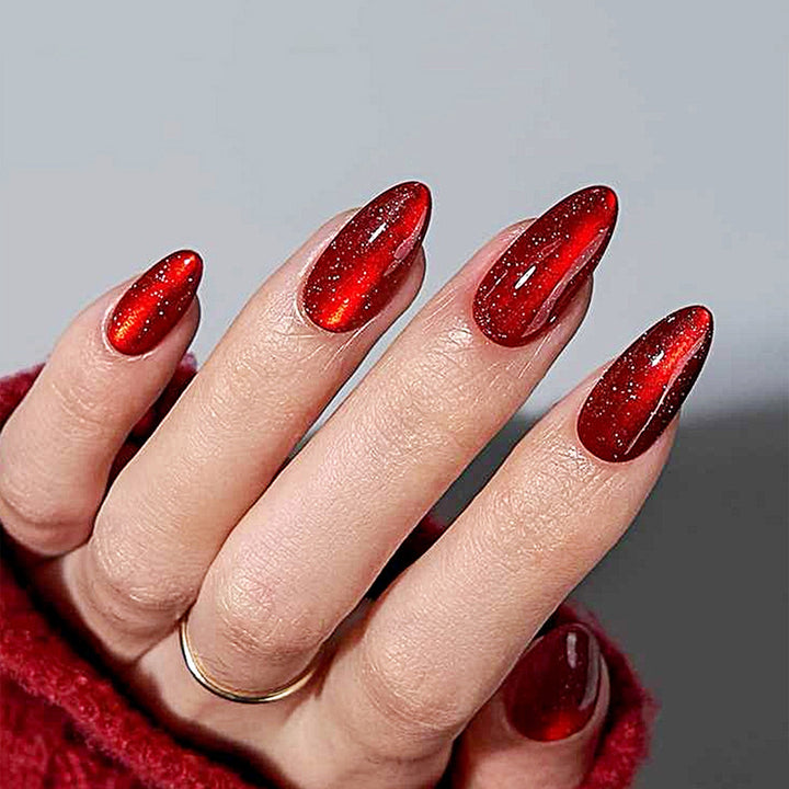 Glossy Gel Press-On Nail Set Bowlift