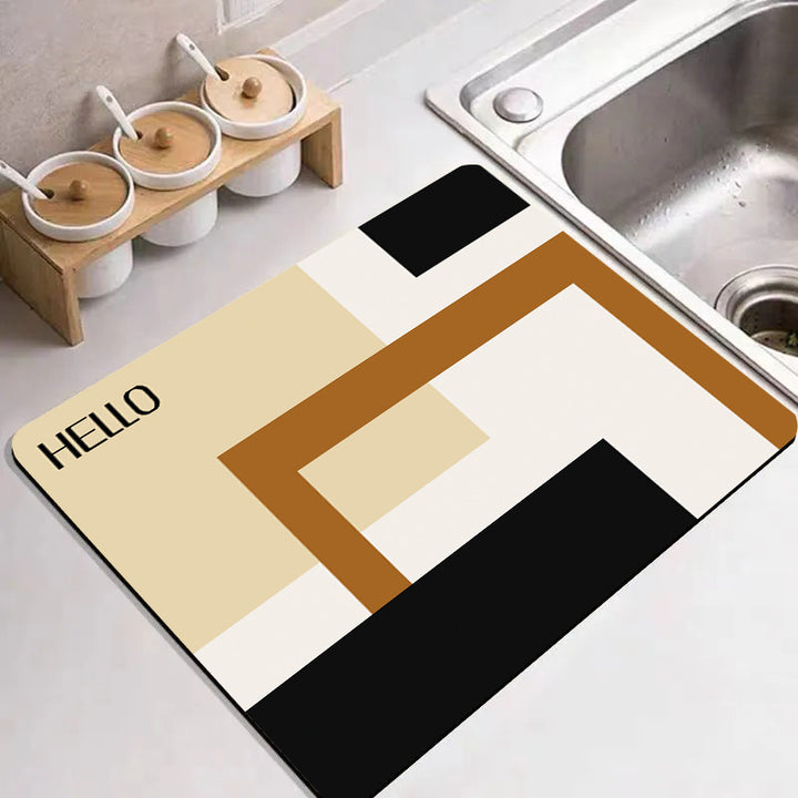 Cute Cartoon Food-Themed Kitchen Mat Bowlift