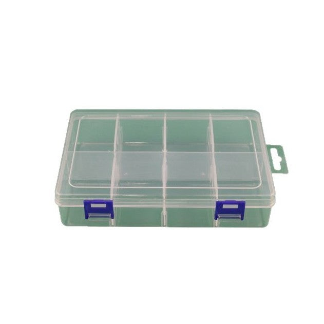 Multi-Compartment Craft Supply Storage Box with Secure Latches Bowlift