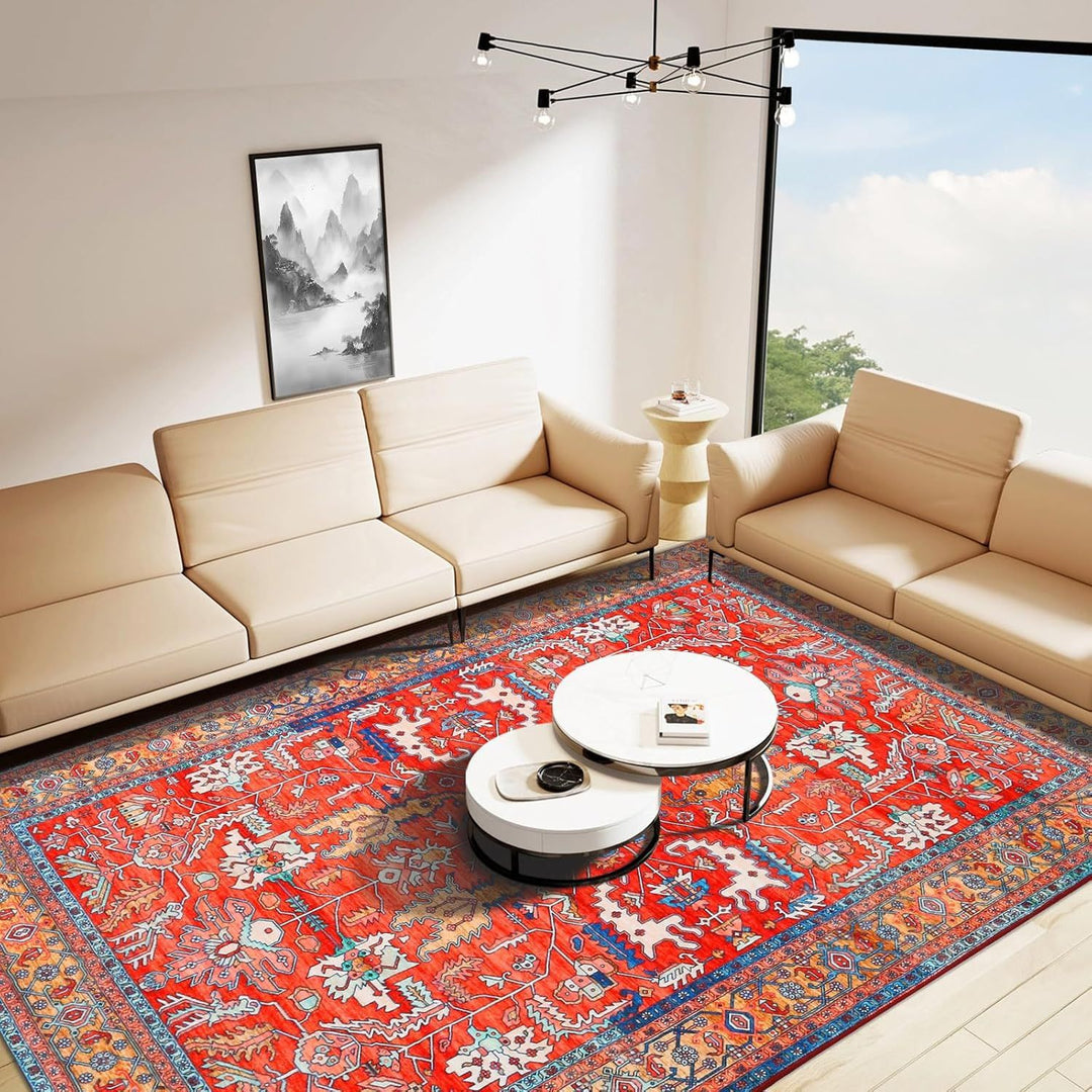 Elegant Floral Design Carpet