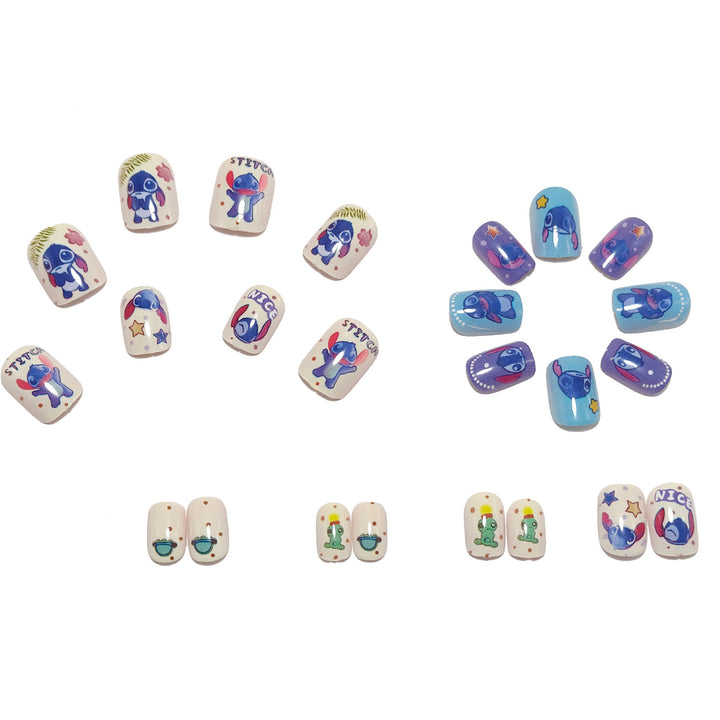 Art Nails in Creative Cartoon Style Bowlift