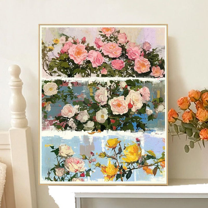Vintage Floral Wall Art Bowlift