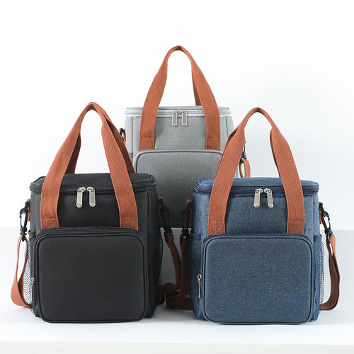 Women's cooler bag with insulated interior and additional compartment Bowlift
