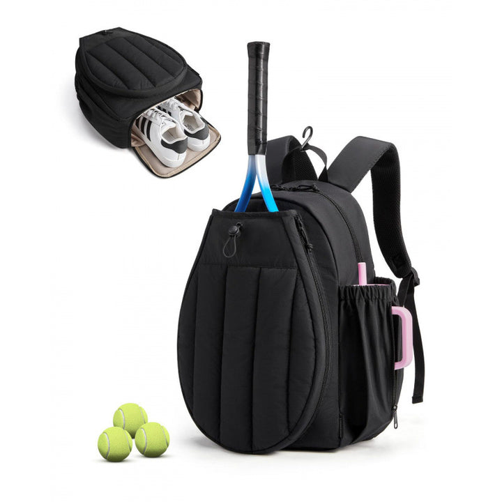 Sporty tennis backpack with shoe compartment and practical outer pockets Bowlift