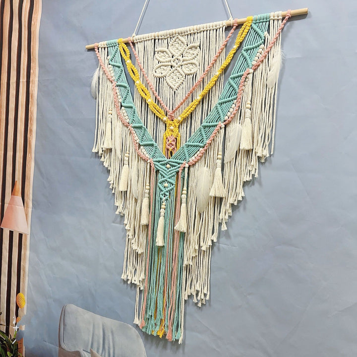 Home Decorative Macrame Wall Hanging Bowlift