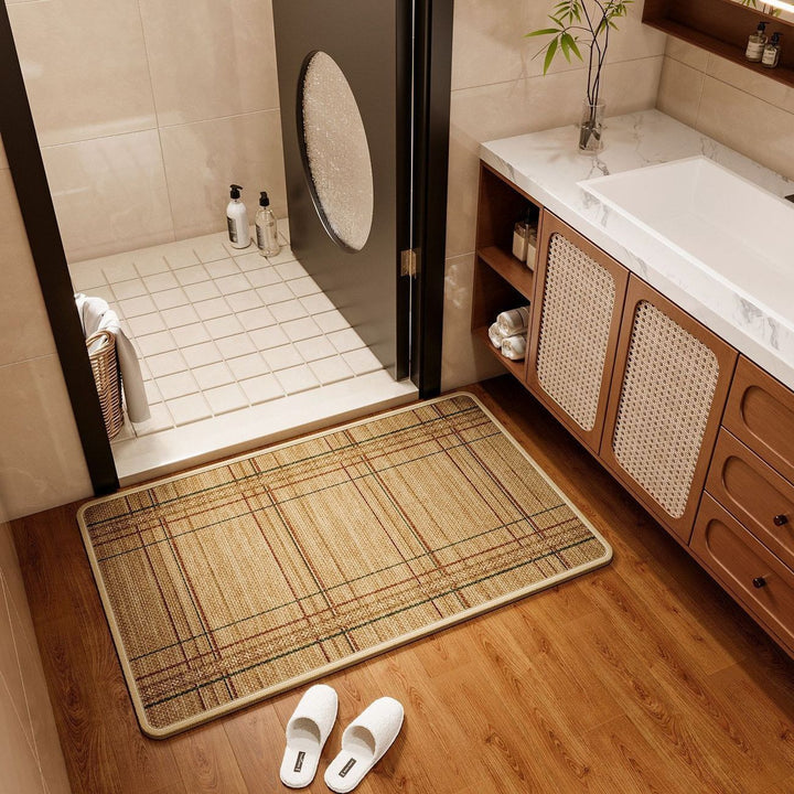Textured Non-Slip Bathroom Mat Bowlift