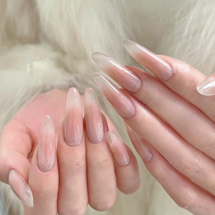 Elegant Sculpted Press-On Nails Bowlift