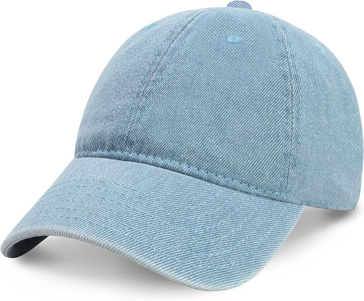 Women's casual and stylish denim baseball cap Bowlift