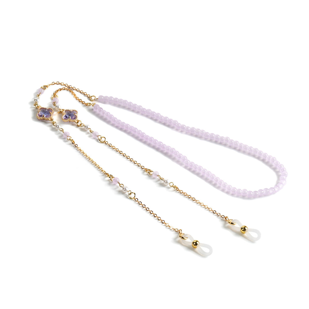 Unique Beaded Eyewear Chain Bowlift
